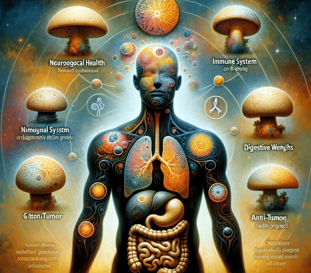 fungo hericium benefici per la salute